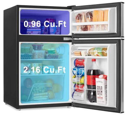 U-line mini fridge with ice maker
